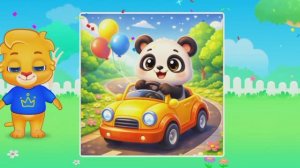Детский развивающий мультфильм, пазлы, головоломка.