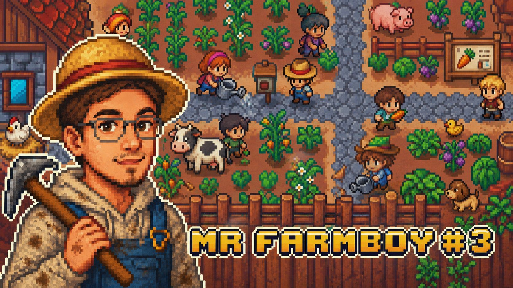 Фермерский бизнес по-крупному! Заставляю других работать за меня - Mr. FarmBoy #3