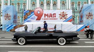 Дворцовая площадь. Подготовка к Параду Победы. Май 2026.