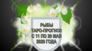 РЫБЫ ТАРО-ПРОГНОЗ С 11 ПО 20 МАЯ 2026 ГОДА