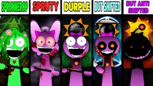 Sprunki Двойное Свидание – Sprunkerop VS Spruty VS Durple VS Shifted VS Anti-Shifted [ Incredibox ]
