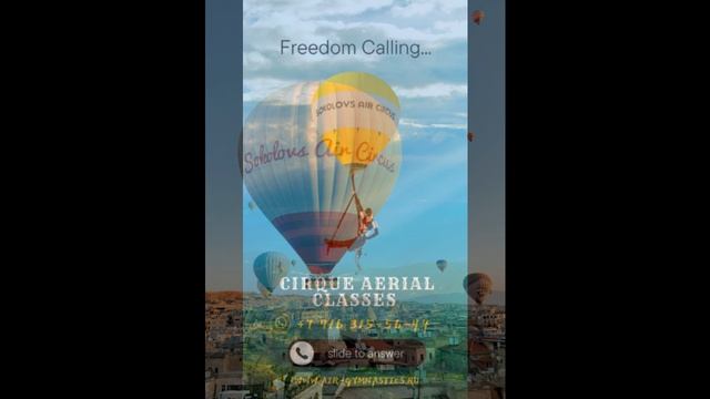 Арт-проект "Мир воздушной гимнастики" для тех, кто хочет научиться летать!
