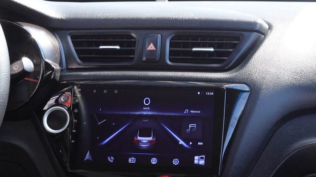 Kia Rio белый смотреть онлайн