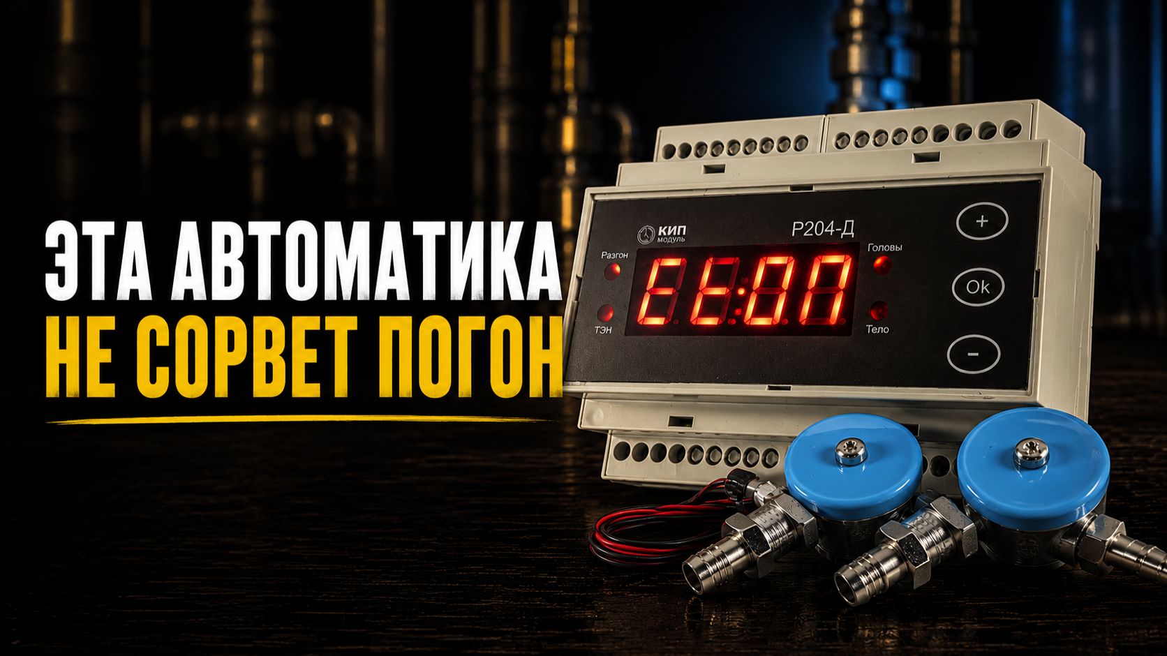 Автоматика для ректификации. Что умеет Р204-Д от КИП модуль?