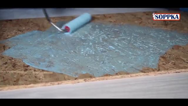 Обработка OSB плит огнебиозащитным составом SOPPKA Protektor Interior