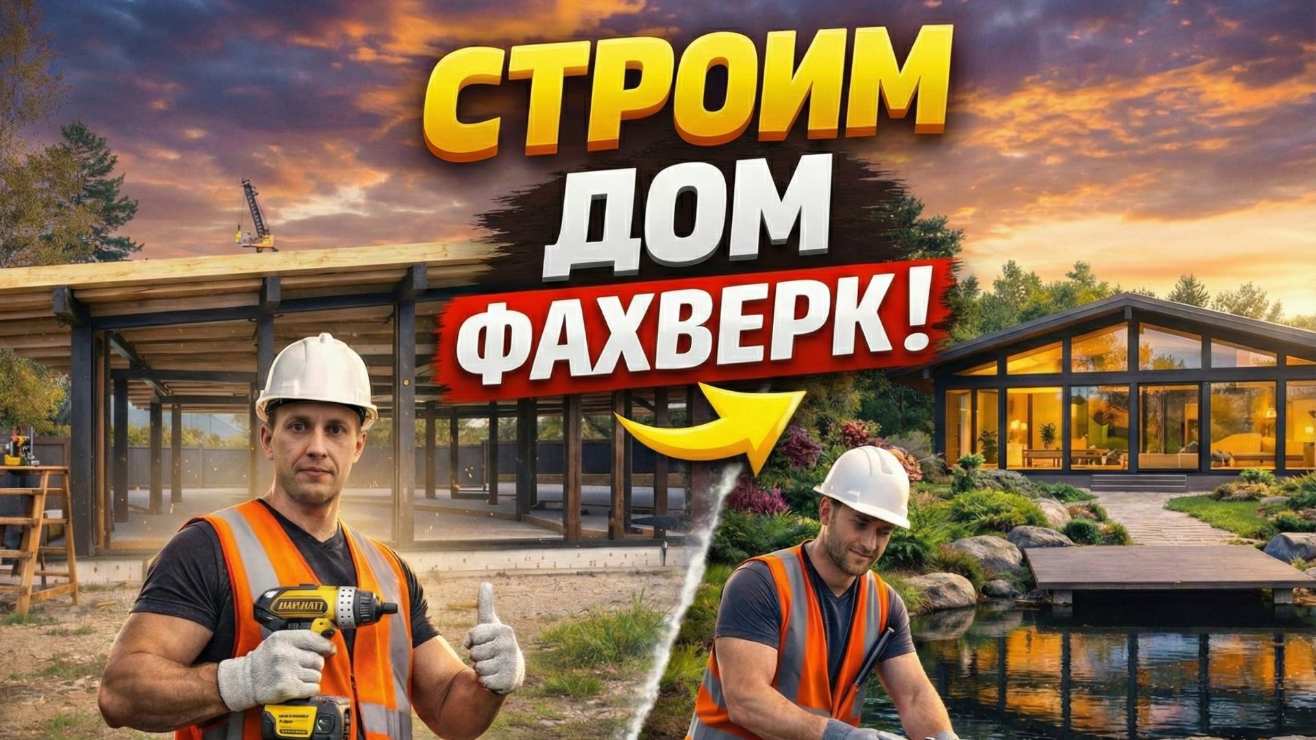 Скрытый крепеж колон в Фахверк домах.