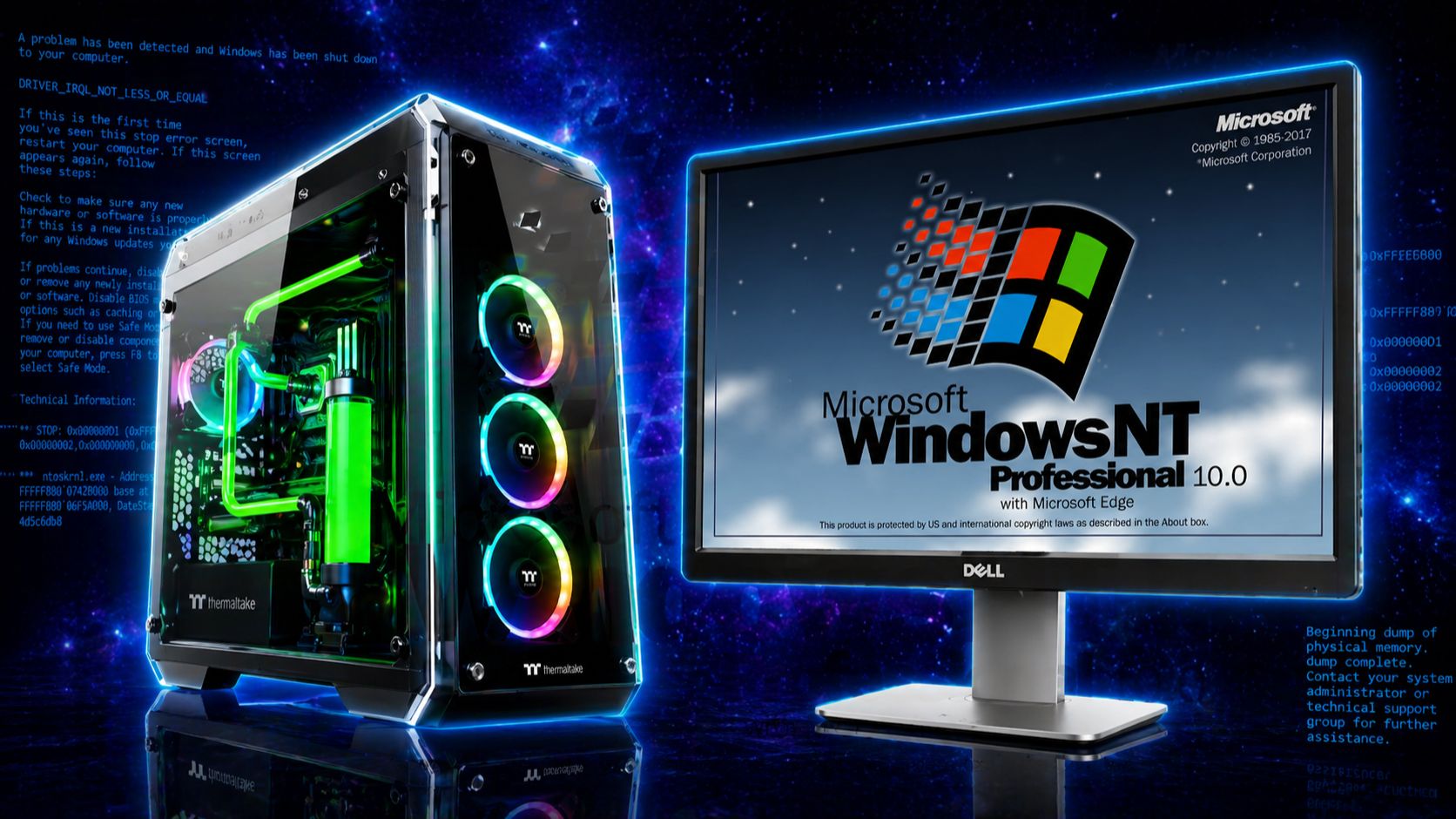 Установится ли Windows NT 4.0 на Настоящий Современный ПК в 2026? смотреть онлайн