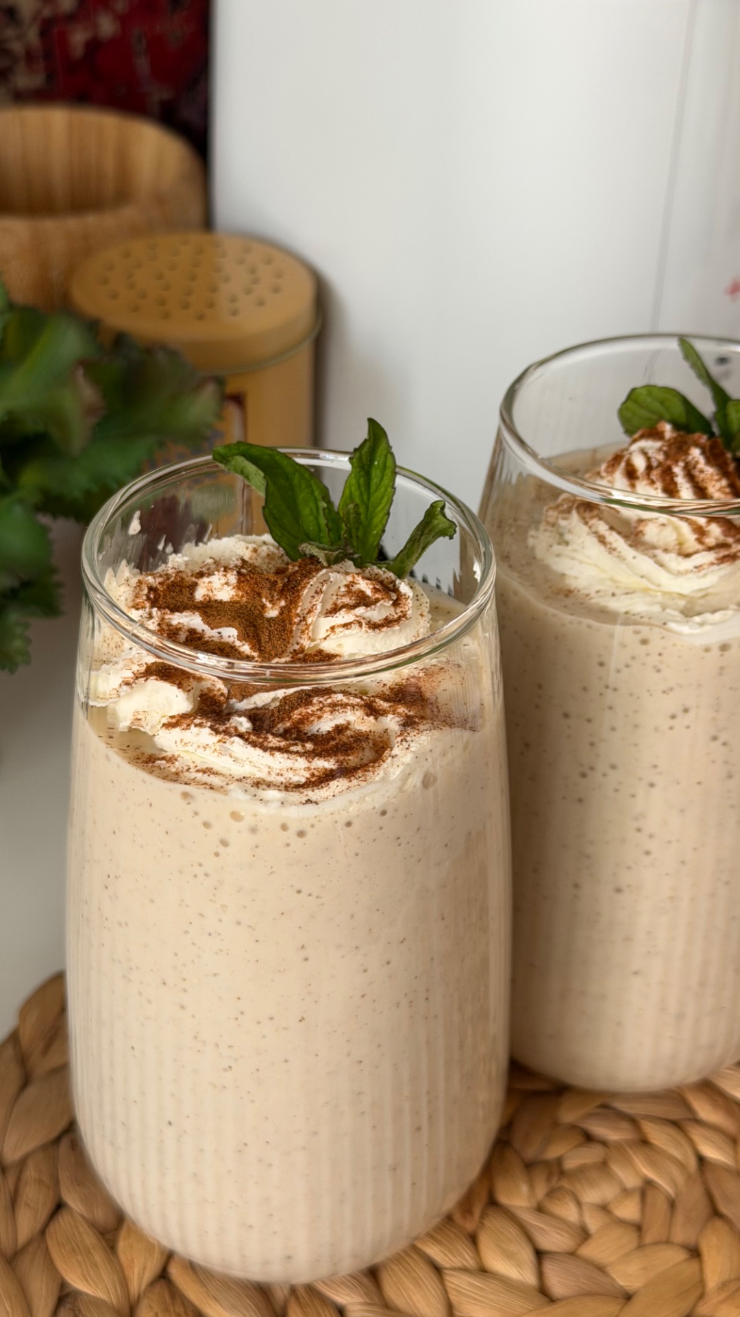 Банановый смузи с овсянкой 🍌🥛