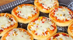 Мини-пицца. Готовлю вместо ПИРОЖКОВ. Очень Вкусно и Просто.