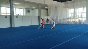 ЖП 2 юношеский, Носикова Софья - Манукян Эмили, «Magic Kids», Комбинированное упражнение