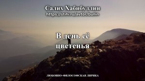 В день её цветенья