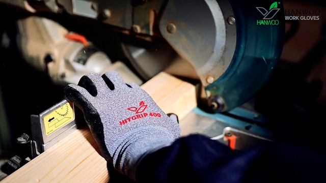 Защитные рабочие перчатки HIT GRIP #перчаткиспокрытиемизпеныизнитрила #корейскиерабочиеперчатки смотреть онлайн
