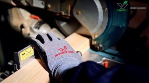 Защитные рабочие перчатки HIT GRIP   #перчаткиспокрытиемизпеныизнитрила #корейскиерабочиеперчатки