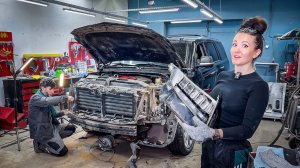 Оживление КАДИЛЛАКА после ДТП. Купили СТАПЕЛЬ. Ваш ЛЮБИМЫЙ КОНТЕНТ