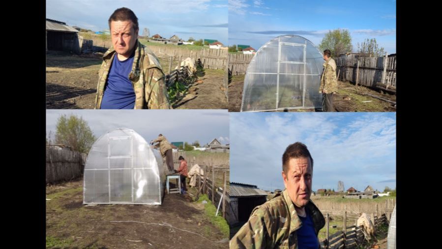 ВЛОГ / ДЕРЕВНЯ /ПРОДОЛЖАЕМ СТАВИТЬ  ТЕПЛИЦУ/ЖИЗНЬ В ДЕРЕВНЕ/