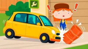 Жёлтая машинка врезалась! 🚖 Доктор Машинкова