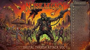 🔥NOISE LEGACY'S BRUTAL THRASH ATTACK VOL 1 _ 1 HOUR NONSTOP OF THRASH METAL🔥