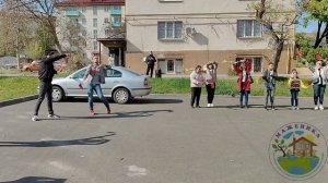 Традиционный МАРШ ПОБЕДЫ ко Дню Великой Победы от АНО «Маженика», город Мариуполь.