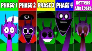 Sprunki Betters and Loses Phase 1 Phase 2 Phase 3 Phase 4 All Repeat Fan Mod