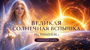 Великая солнечная вспышка неминуема (Эмиссар КАРА)