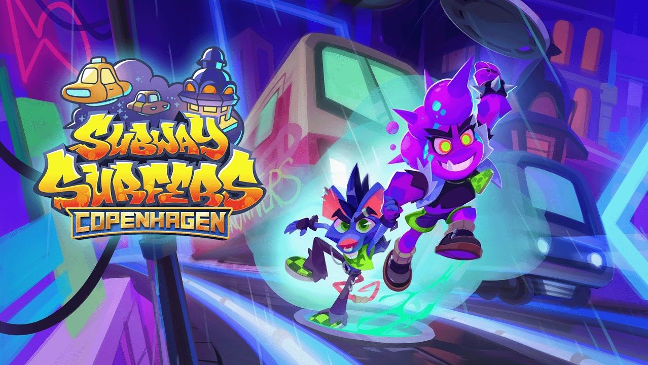 «Subway Surfers: Мировое турне — Копенгаген: Супербегун | Официальный трейлер»