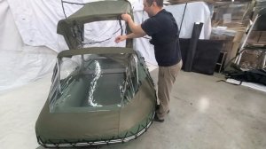 Сборка ходового тента. Подробная видеоинструкция