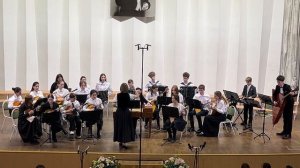 «Степь, да степь кругом» В. Городовская. Оркестр русских народных инструментов