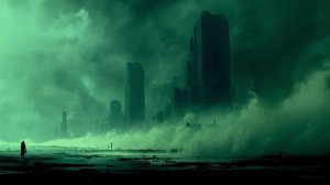 Dark Skyline ｜ 3 Hours Sleep Dystopian Ambient Music ｜ Stress Relief & Anxiety Reduction