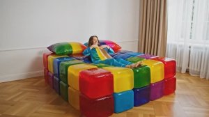 На какой кровати из ваших фантазий вы бы спали? 🥝🛌 Незабываемое, необычное ASMR-впечатление