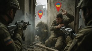 Жестокая засада; украинские разведчики попадают в российскую ловушку внутри поселка.