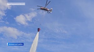 В Зилаирском районе Башкирии прошли учения по ликвидации природного пожара
