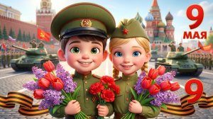 С 9 МАЯ !!!⭐ ДЕНЬ ПОБЕДЫ !!! МУЗЫКАЛЬНОЕ ПОЗДРАВЛЕНИЕ ! С ДНЁМ ПОБЕДЫ!