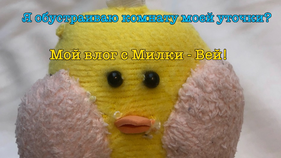 Обустраиваю моей уточке лалафанфан комнату? Мой влог с уточкой Милки - Вэй!