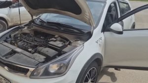 Обработка двигателя Kia Rio X-Line с пробегом 317000 с помощью Мастера Концентрата от Рутек