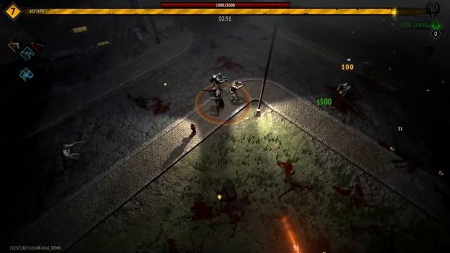 Yet Another Zombie Survivors Demo gameplay