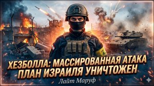 💥Лаит Маруф | Хезболла обрушила АД на Израиль с неба и земли — план буферной зоны РАЗНЕСЕН