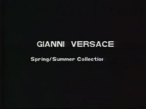 Показ коллекции Gianni Versace весна-лето 1991