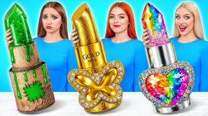 Рич против Брук против Giga Rich Food Challenge # Super Hyper ВЫПОЛНЯЙТЕ забавные задания