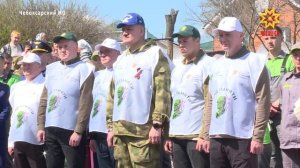 «Сад памяти» Чувашии пополнился новыми деревьями