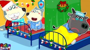 Не завидуй, Буфо! Семья всегда любит тебя # Рождественские мультфильмы для детей # Wolfoo Russian