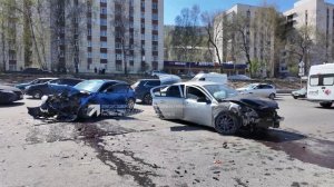 Серьезное ДТП произошло на перекрестке у водной станции
