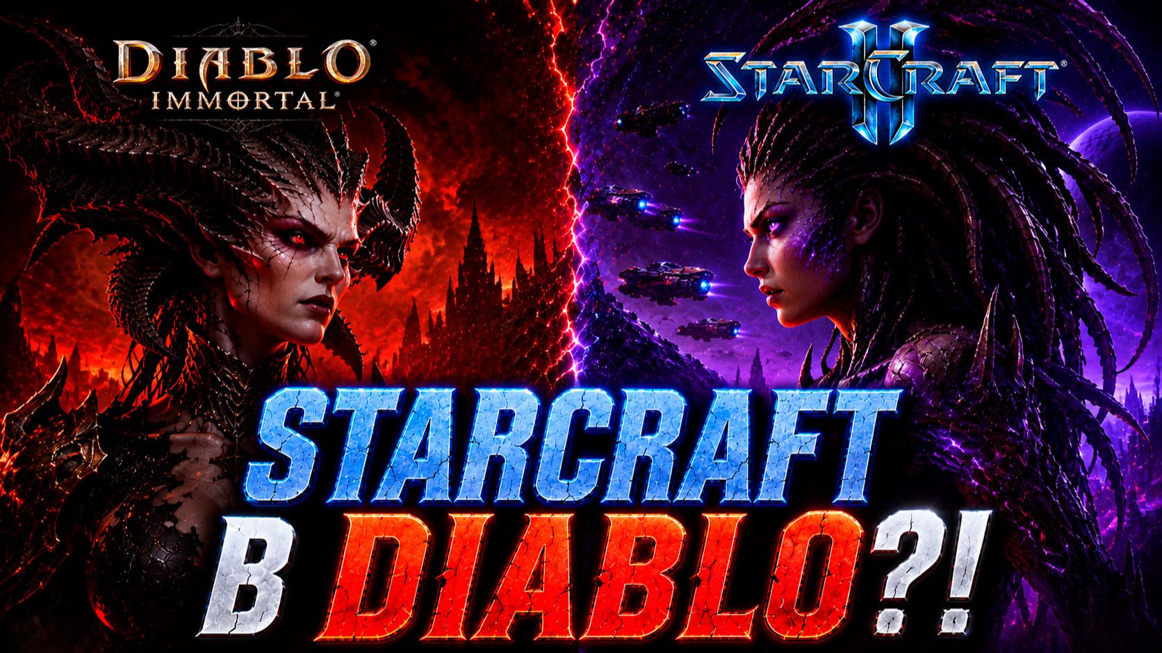 Blizzard снова удивляет? StarCraft может появиться в Diablo Immortal