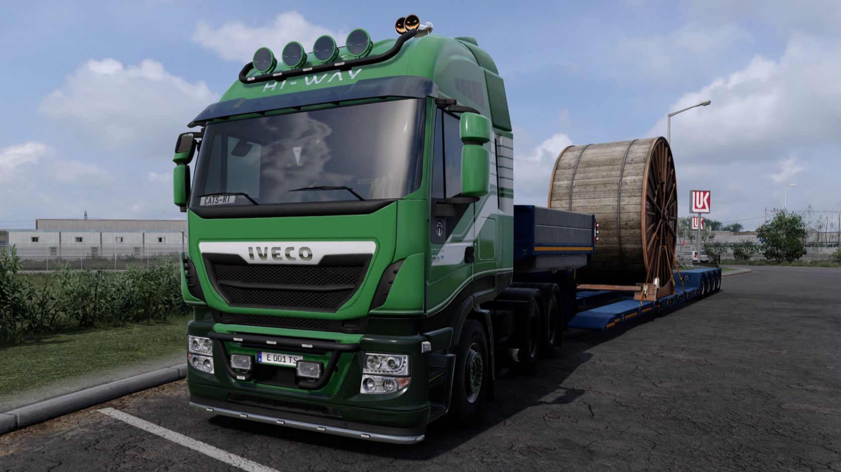ЕТС2 на Iveco Stralis HI-Way маршрут Мангалия-Крайова