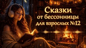 Сказки для взрослых у камина ✨ Сказки от бессонницы | ASMR + рассказы для сна