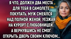 Я что, должен два места для тебя в самолете покупать, смеялся муж, уезжая на курорт. А вернувшись…
