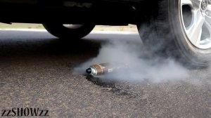 Aplastando Cosas Crujientes y Suaves! Coca Cola con Globos VS Rueda de Coche_part1_2