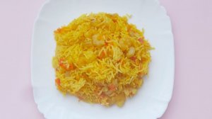 Плов с креветками из риса Басмати