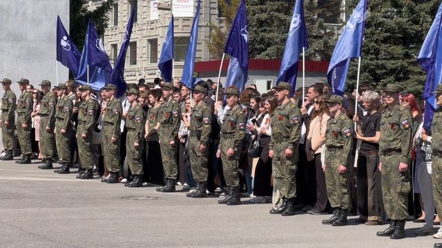 Парад Победы в Уфимском университете!