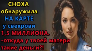 Истории из жизни Сноха обнаружила на карте Аудио рассказы Жизненные истории