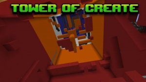 Играем в Майнкрафт проходим карту Tower of Create (Create)